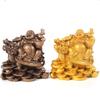 1Pc Laughing Buddha Statue Chinese Feng Shui Money Maitreya Sculpture Figurines Ornaments Gift For Home Decoration
