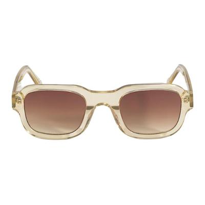 Vans UV Protection Acetate Square Sunglasses Unisex Sunglasses Gold VN000GMXEMJ