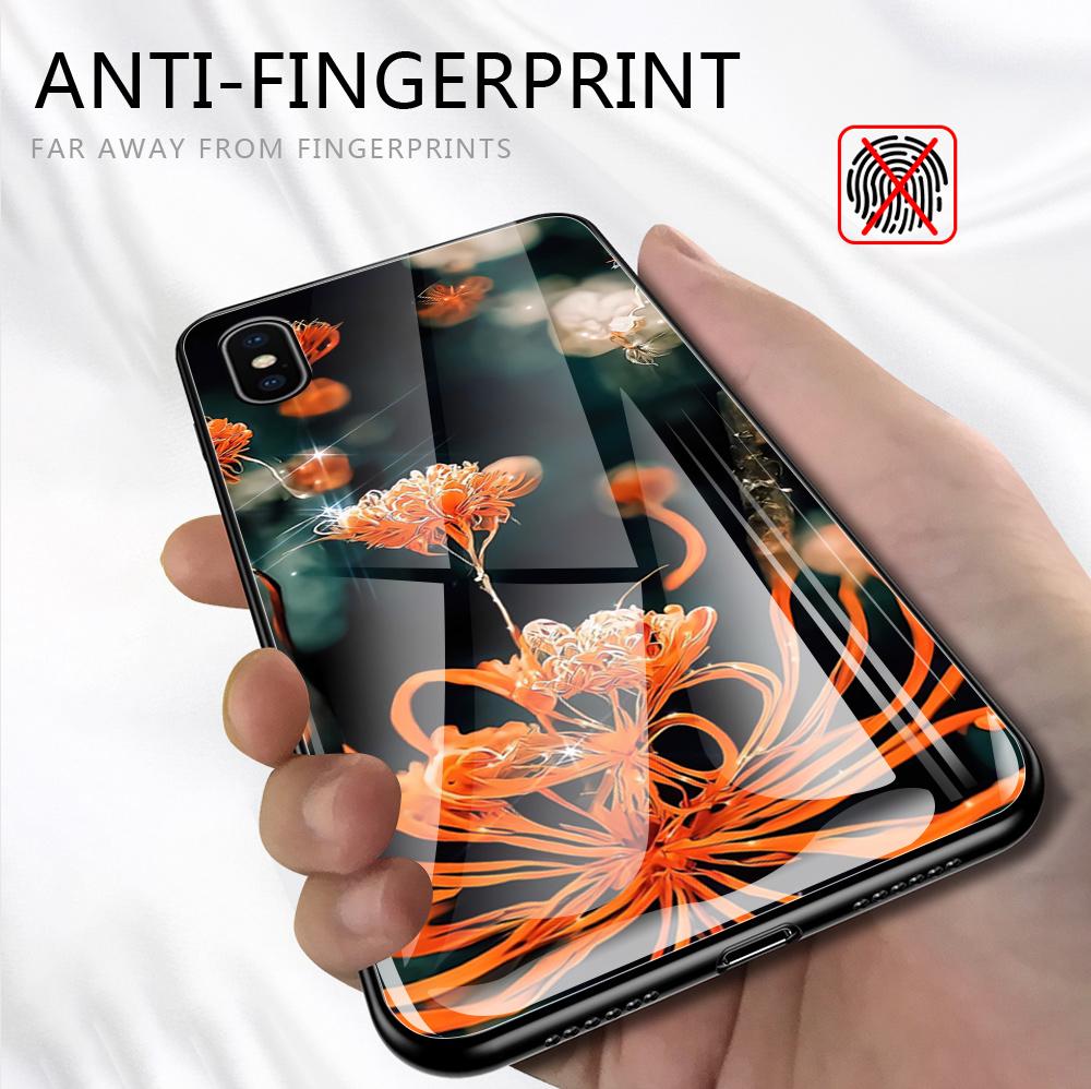 Tempered Glass Phone Case For iPhone 11 12 13 14 15 16 17 Redmi 10 12 14C Note10 Note14 Xiaomi 11Lite PocoC75 Soft Edge Shockproof Smooth Shell