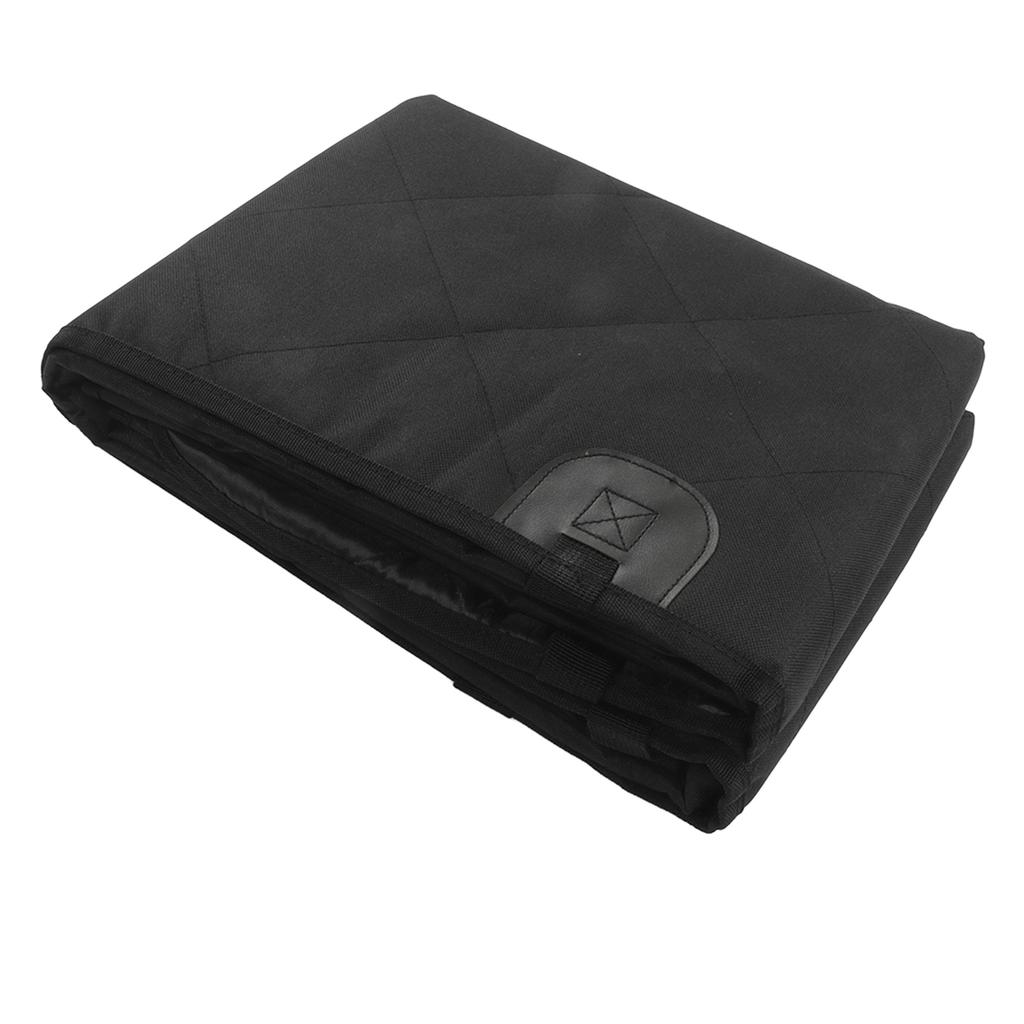 Car Pet Mat Oxford Fabric Black Collapsible Water Resistant Pet Cover for Truck Car