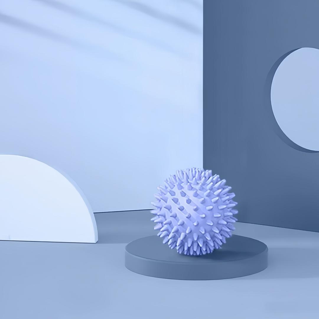 

Fascia Ball 7cm Sea Urchin Prick Hollow Elastic Ball for massager Relieving Relaxing Shoulder Neck Waist Muscles Foot Care Ball синій