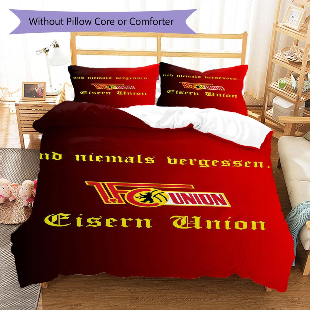 Union Legacy Bettwäsche Steppdecke Set Bettdeckenbezug Kissenbezug Heimdekoration Geburtstagsgeschenk (1 Bettbezug + 2 Kissenbezüge, ohne Füllung)