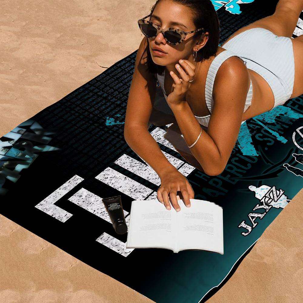L-Linkin Hot Band Park Big Microfiber Beach Towels Quick Dry Towel Sand Beach Towels Pool Towel For Travel Swim Pool Yoga