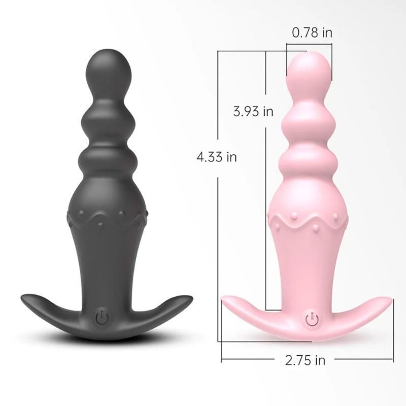 Vibrator anal pentru masajul prostatei, vibrator purtabil, vibrator pentru femei, stimulator de plug anal, margele anale, jucării sexuale cu telecomandă pentru bărbați
