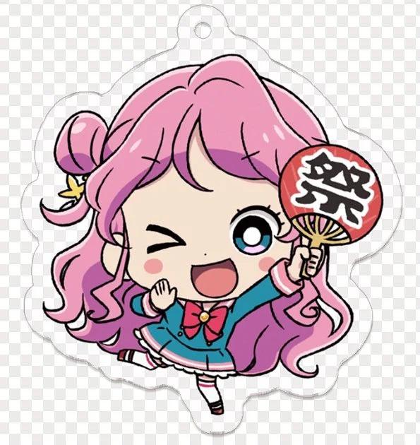 

Star Aikatsu Keychain Kawaii Cartoon Figure Fashion Hoshimiya Ichigo Pendant Kiriya Aoi Bag Decorate Ozora Akari Keyring Gift 4cm