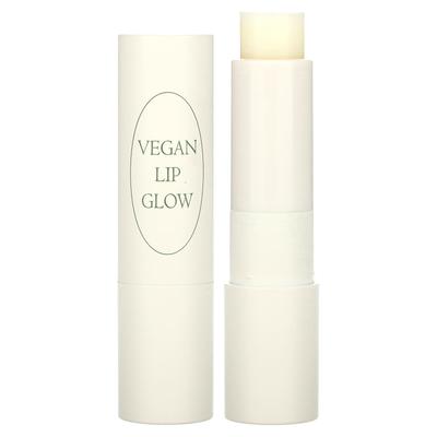Vegan Lip Glow, 01. Clear, 3.9G(0.13Oz)