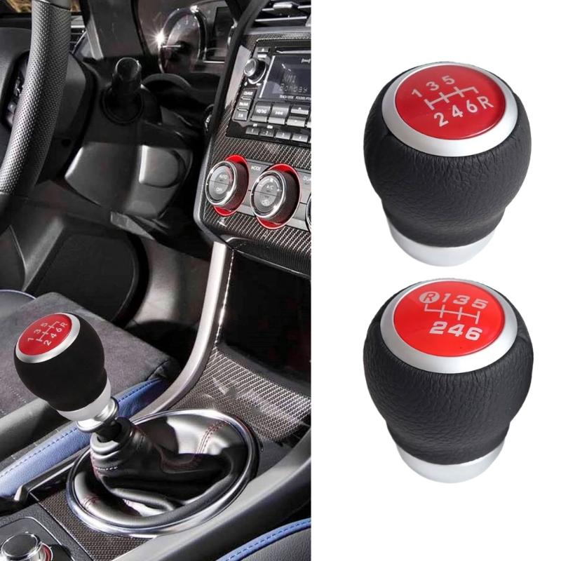 6 Speed Shifter Knob Replacement Car Shifter Knob Head Manual Transmission Gear Shifter Knob Automotive Accessory