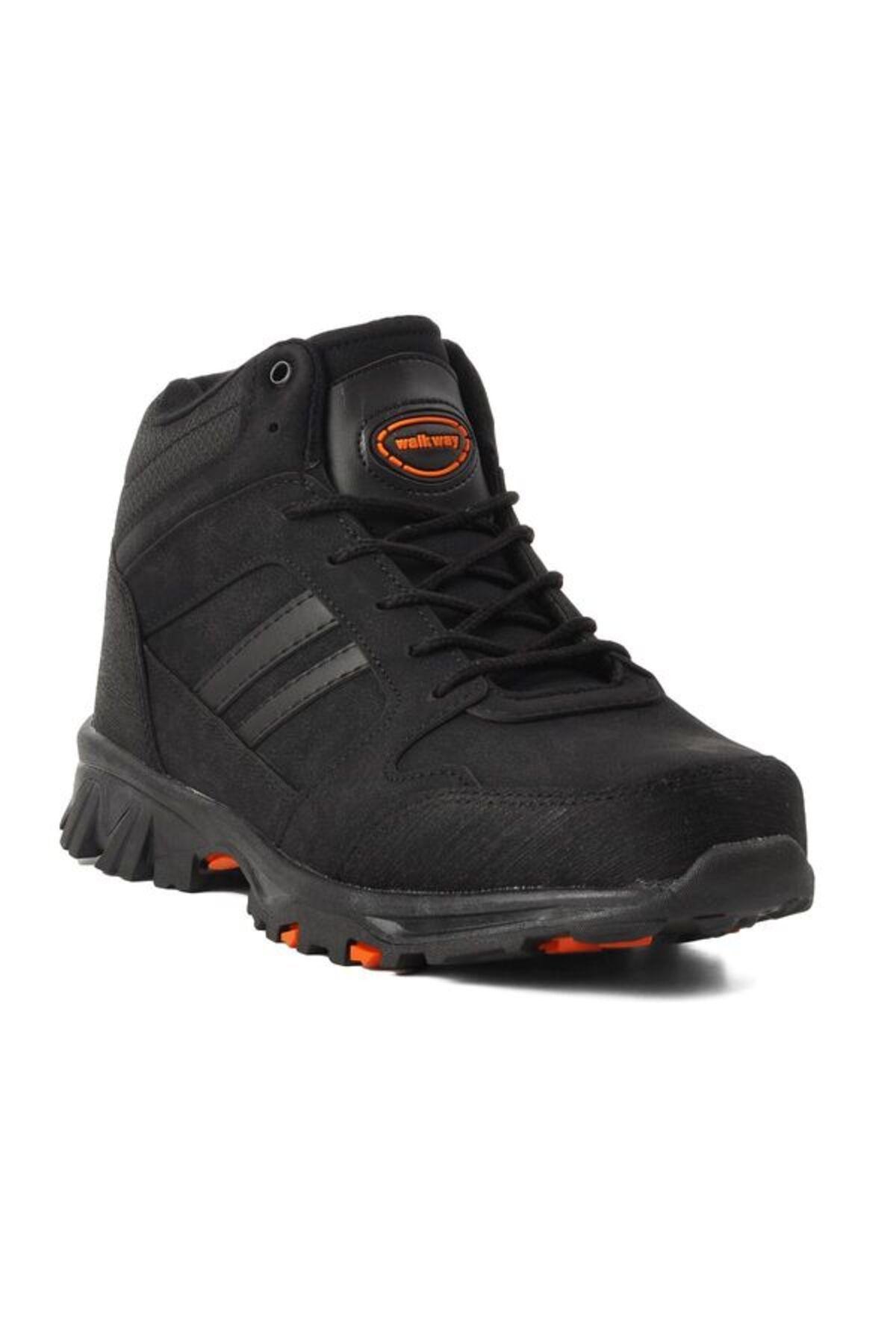 

Men s Fashion Flat Heeled Booties Black Outdoor Boots Shoes 40