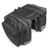23.8 L Waterproof Bag for Double Bike Bag, Bike Rack Bag, Seat bag,Panniers Black