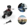 161° Roterbar Cykelstyre Fäste Klämma för GoPro DJI Action Insta161 Kamera Cykel Motorcykel Hållare Tillbehör