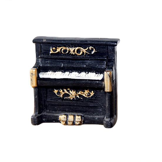 Retro Phonograph Typewriter Craft Table Figurine Mini Sculpture Art Decoration