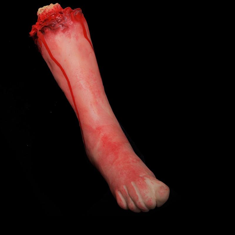 Hot! Halloween Horror Broken Finger Hand Break Foot Prop Haunted House Decoration