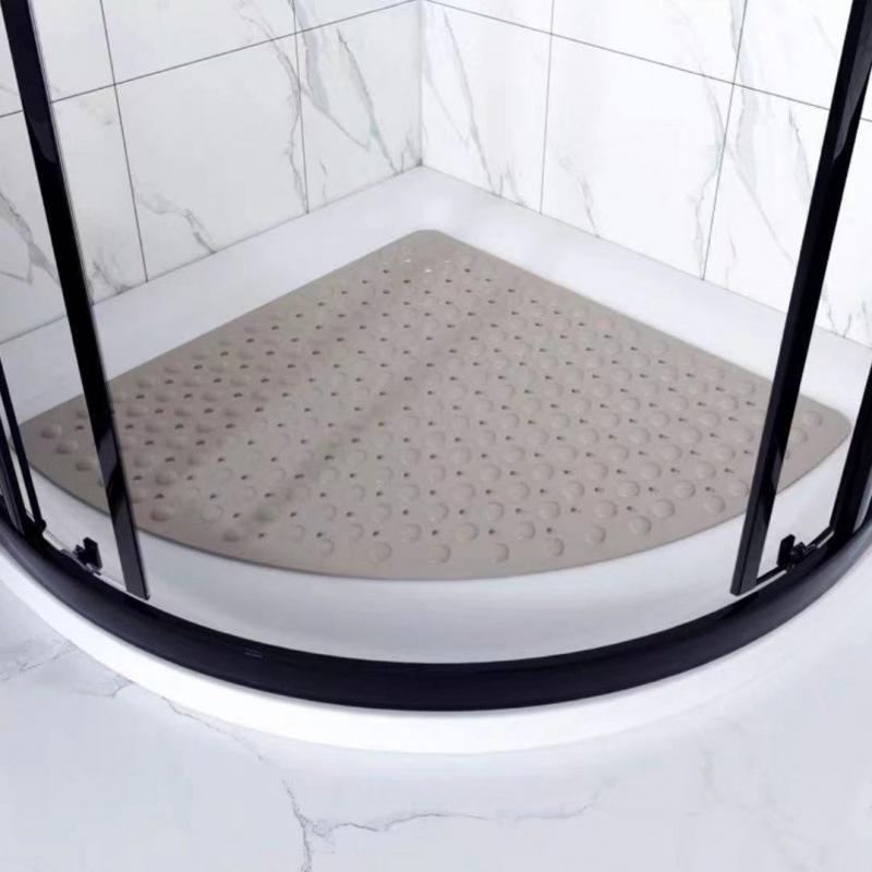 Fan-Shaped Anti-Slip Bathroom Massage Mat
