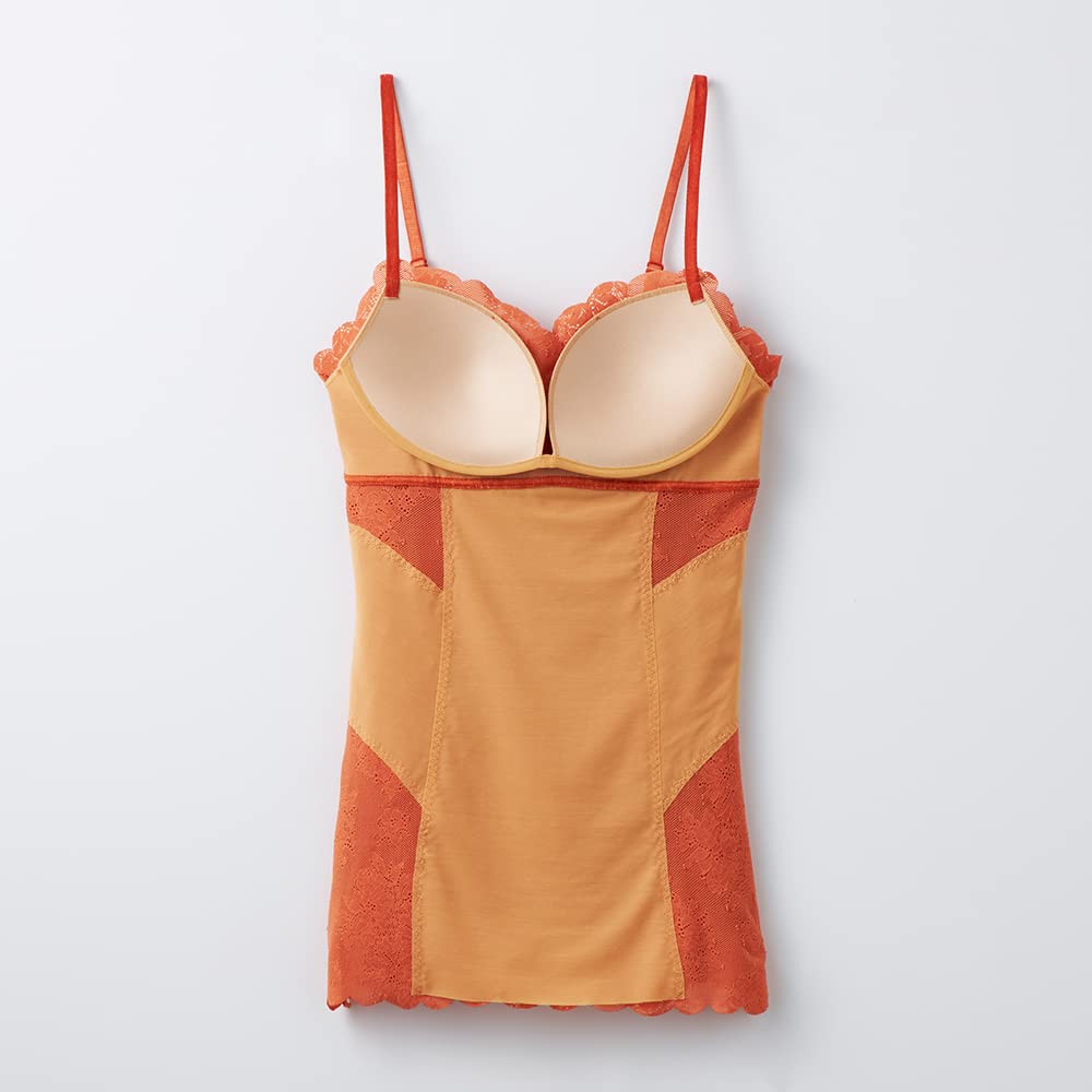 Gunze Tuche MUSE MAKER TC6056 New Black Camisole with Cups for a Defined Size M Women's Waistline,