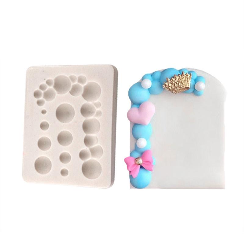 YOMDID 3D Bubble Silicone Mold Cake Tool Semi Circular Sphere Chocolate Dessert Mould Cookie Mold Decoration Kitchen Accessories