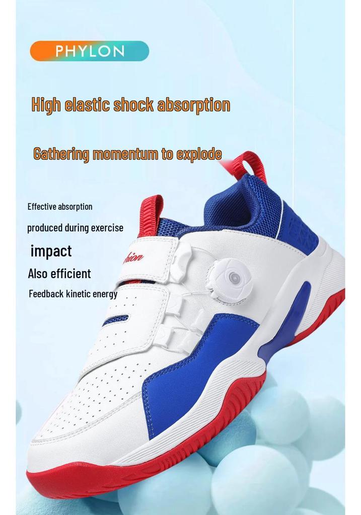 Breathable Non-Slip Rubber Sole Badminton & Table Tennis Shoes for Kids, Adults, and Couples