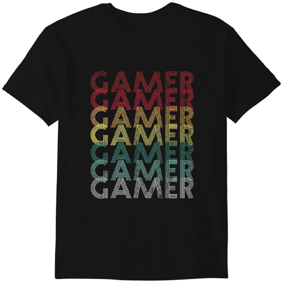 

Gamer Retro 70s Gift Game Funny T-Shirt Classic T-shirt M