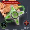 Luminous All-Metal Finger Spinner Set - Long Spin Time & Stress-Relief Toy