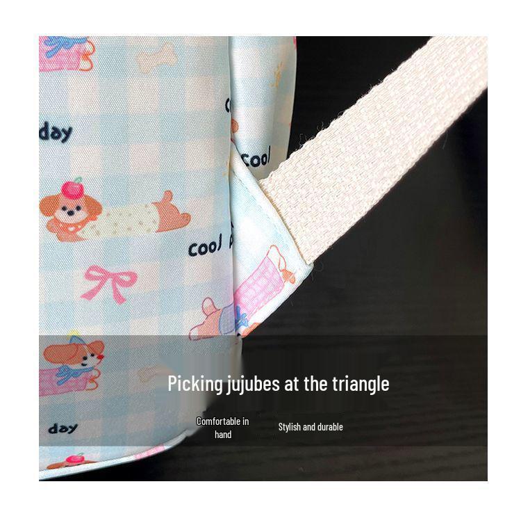 Niedlicher Rucksack im japanischen Stil mit Welpen- und Katzenmotiv für Schülerinnen – Perfekt für die Schule oder Universität