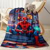 1pc Spider-Man: Scarlet Spider blanket Soft and Warm for Sofa Office Camping Travel Livingroom Great Gift for Friends and Family Comfortable