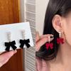 Fashionable Bowknot Earring for Women Cute Ear Studs Adornment Trendy Ear Hooks Charm Ornament Jewelry Accessories