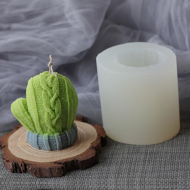 DIY Christmas 3D Woolen Gloves Silicone Mold DIY Candle Setting Craft Epoxy Resin Plaster Aromatherapy Decor Modeling Silicone Mould