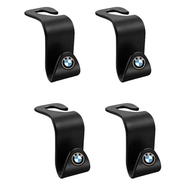 LOCUK1 2026 Car Sticker Car Seat Back Hooks For BMW E36 E46 E90 E60 E39 F30 F10 F20 X5 E70 E53 G30 E91 E92 E93 E87 E83 F25 F10 E92 E38