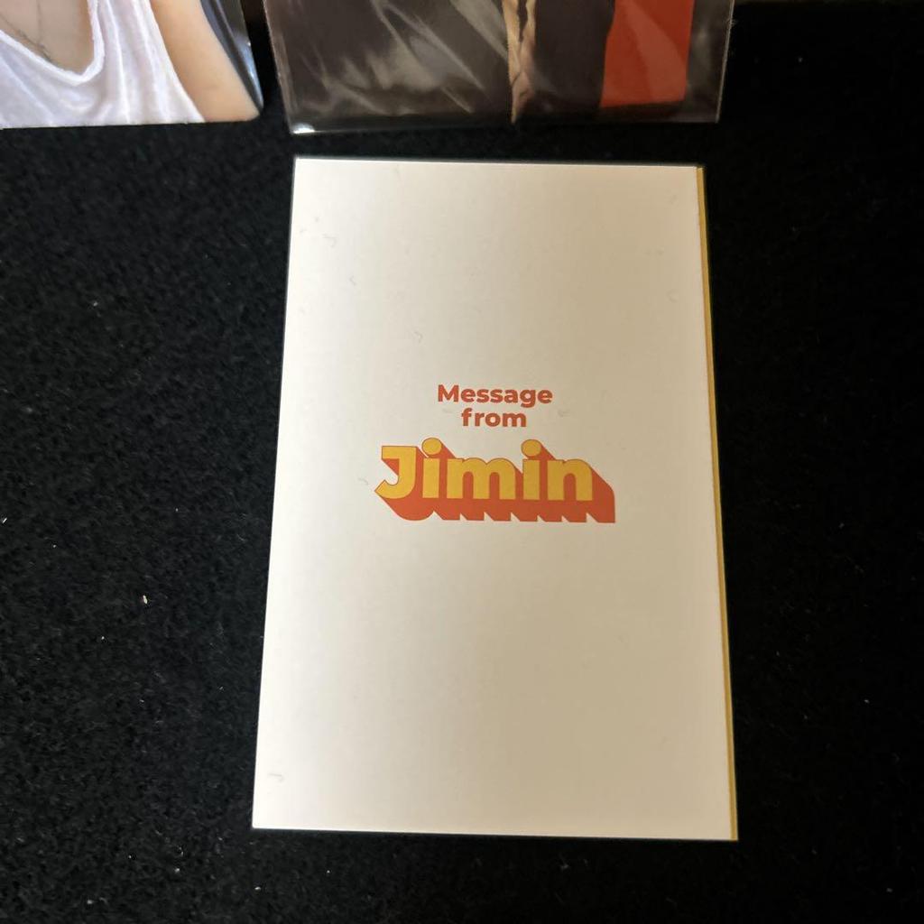 [USED] BTS Jimin Butter Bonus Trading Card JPFC Lucky Drop Weverse