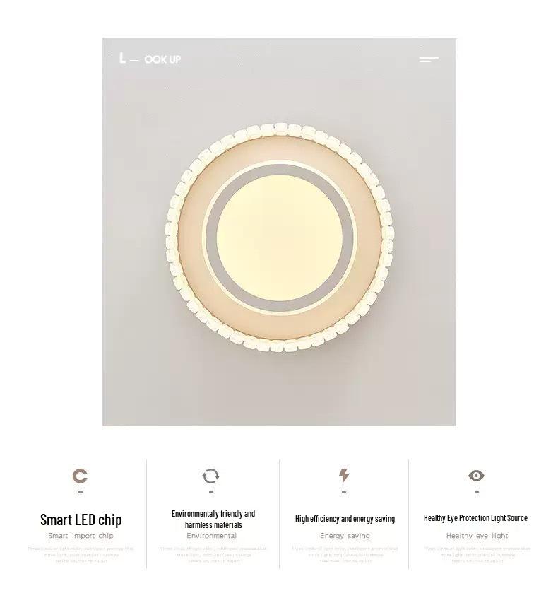 2025 Luxury Modern Minimalist Ceiling Light for Living Room, Hall, or Master Bedroom