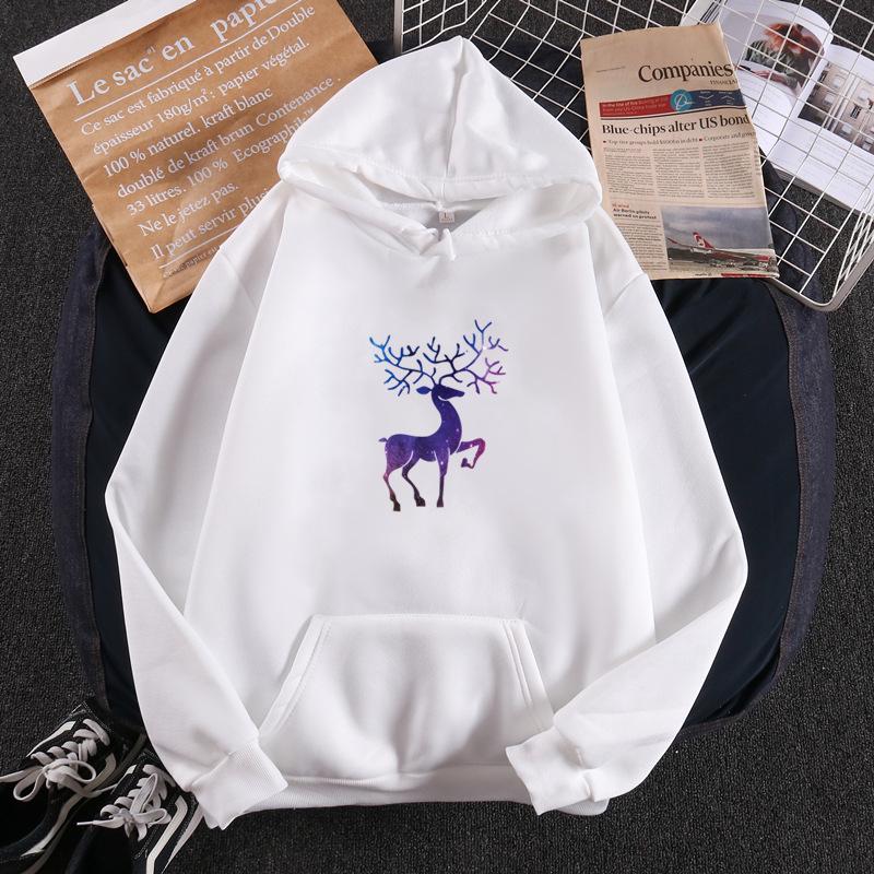 2026 Korean Style Women's Hooded Velvet Sweatshirt & Loose Jacket for Autumn Winter