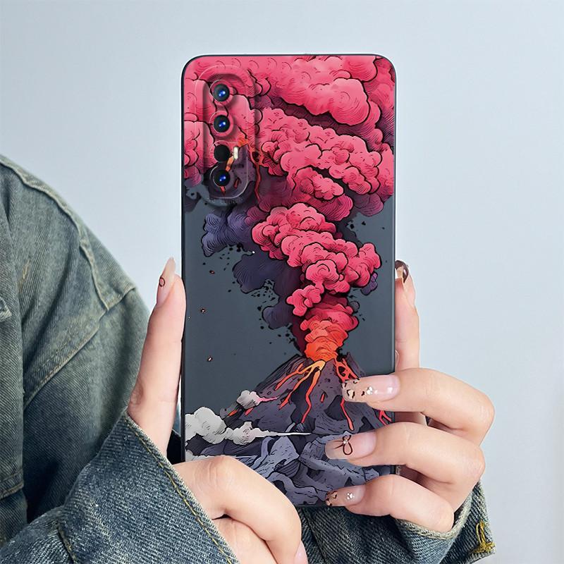 For OPPO Find X2 Neo / Reno3 Pro 5G Phone Case Cover CPH2009 Silicone Sweet Painted Cartoon Funda Lovely Printed Coque Casing