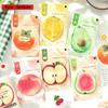 Special Shaped Office School Supplies Notes Fruit Basket Cute and Fun Sticky Student Wall Messages Memo Pad Kawai Gift