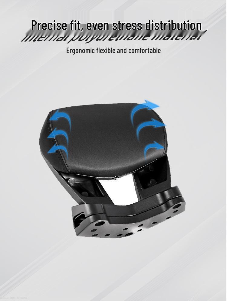 Passt für 25 Yamaha NMAX155 Modelle: Verbesserte Aluminiumlegierung Bequeme Rückenlehne