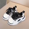 Spring Girls Retro Running Shoes Lightweight Soft Sole Casual Sneakers For Little And Middle Kids