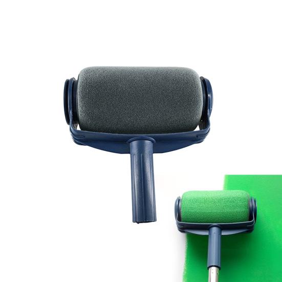Rouleau de peinture rechargeable, grande capacité, pour décoration d'intérieur, salon, cuisine, chambre à coucher, outils de peinture murale