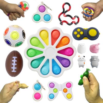 Early Educational Child Fidget Toys Set Sensory Toys Stress Relief Antistress Adults Toy Juguetes Squishy Squeeze Toys For Kids