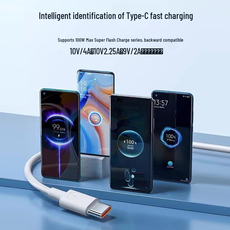 6A Super Fast Type-C Charging Cable for Huawei Honor and Android Phones