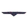 Pet Bibs Soft Machine Washable Cherry Print Triangular Cotton Dog Bib Scarf for Birthday Party
