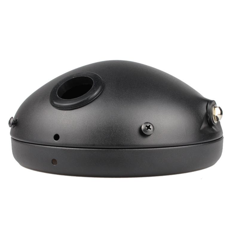

Motorcycle Headlight Housing 7 Inch Matte Dark Alloy Design Supporting LED Light Integration for Vintage Motorcycle Styling China Mainland