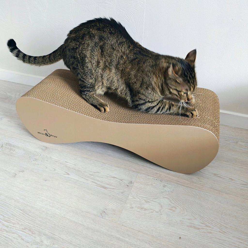 Mimi Cat Scratching Post | Cappuccino | 70x23x24 Cm | MruuPruu