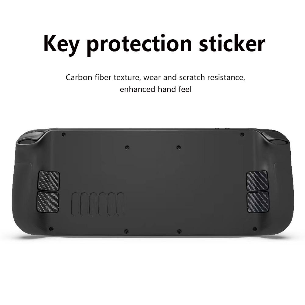 1-10 seturi Kit de protecție pentru consola Steam Deck Dopuri de praf Autocolant touchpad Autocolante butoane Capace siliconice stick-uri deget mare Plasă rezistentă la praf