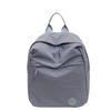 Fashion Solid Color Lightweight Backpack Soft Large Capacity Shoulder Bag Nylon Travel Backpack