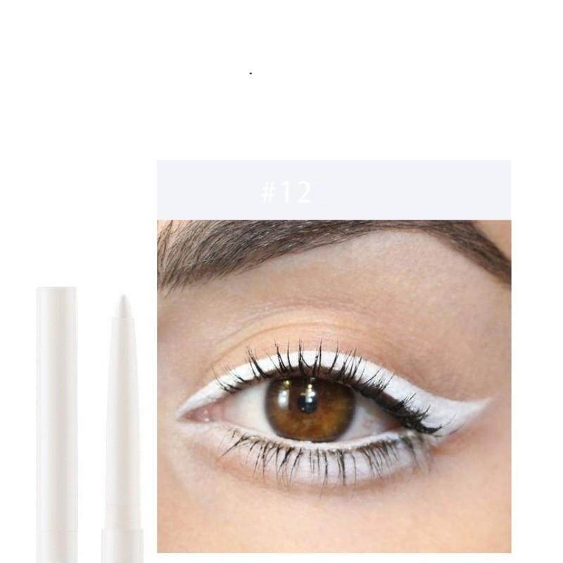 20 Color Option Matte Eyeliner Gel Pencil Easy To Wear Colorful White Yellow Blue Eye Liner Pen Cream Makeup Cosmetics