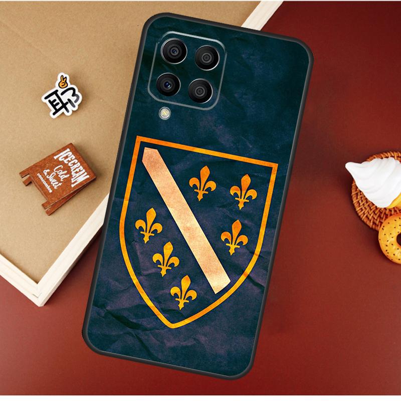Bosnia and Herzegovina Flag Case For Samsung Galaxy M51 M31 M21 M11 M16 M36 M56 M53 M12 M32 M52 M15 M35 M55 M14 M34 M54