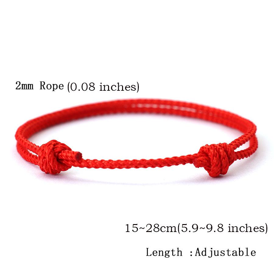 Fashion A Grade 2mm Thin String Bracelet For Women 11 Colors Available Handmade Braided Adjustable Charm Braclet Pulseria Joias