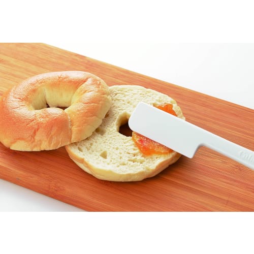 Tiger Crown Silicone Mini Spatula, White, 206 X 70 X 152 Mm, Made In Japan, V-1233