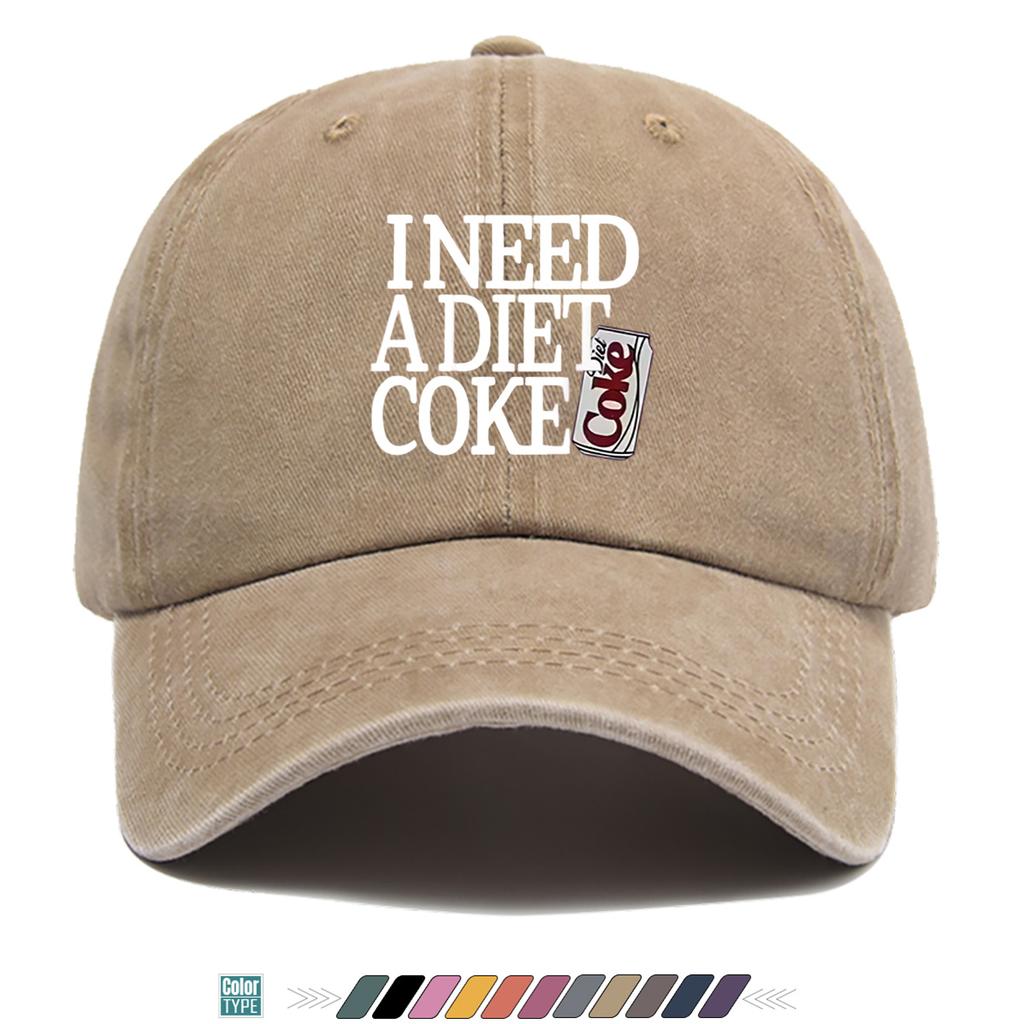 Pc Diet Coke Iconic Can Cap Unisex Adjustable Snapback Lightweight Breathable Suitable for for Outdoor Retro Vintage Styl