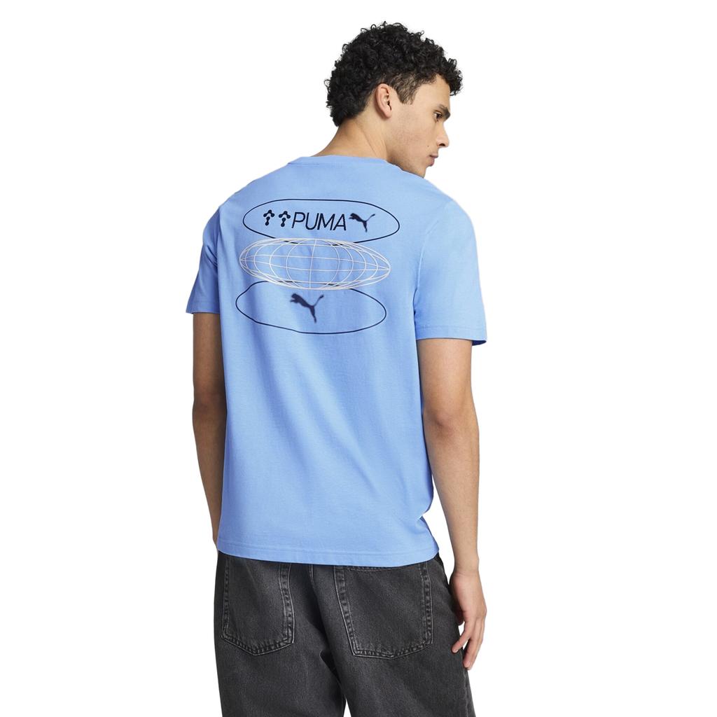 Puma Mens Circle Logo Regular T-Shirt