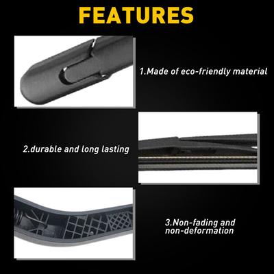 Car Rear Wiper Arm Blade Replacement Natural Rubber Rear Windshield Wiper Assembly 85241-47010 85242 47010 85292-35010