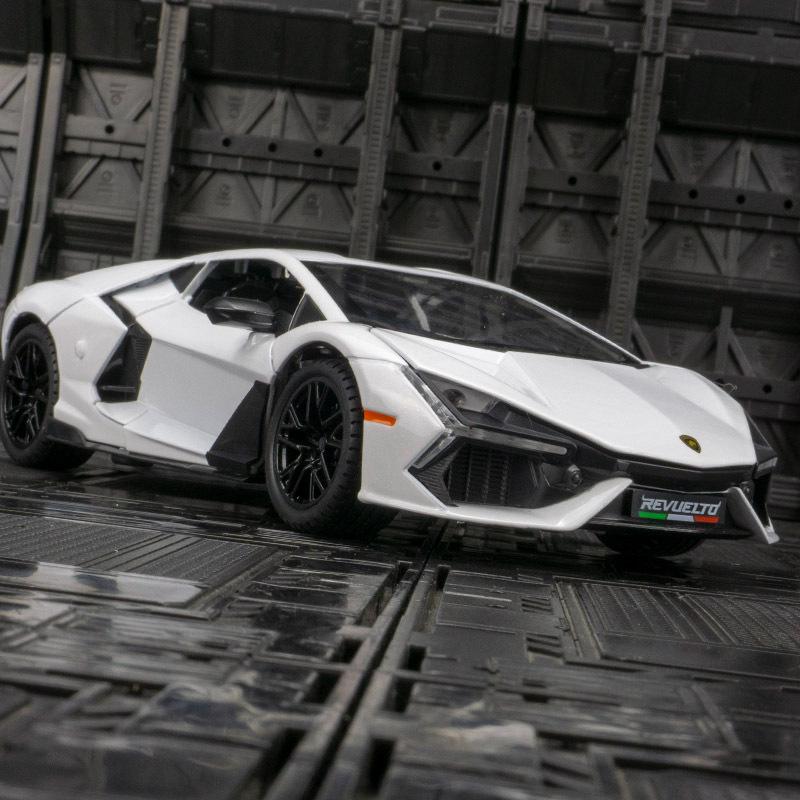 

Jinlifang Lamborghini Reventon Инерционная литая модель игрушечной машинки красный